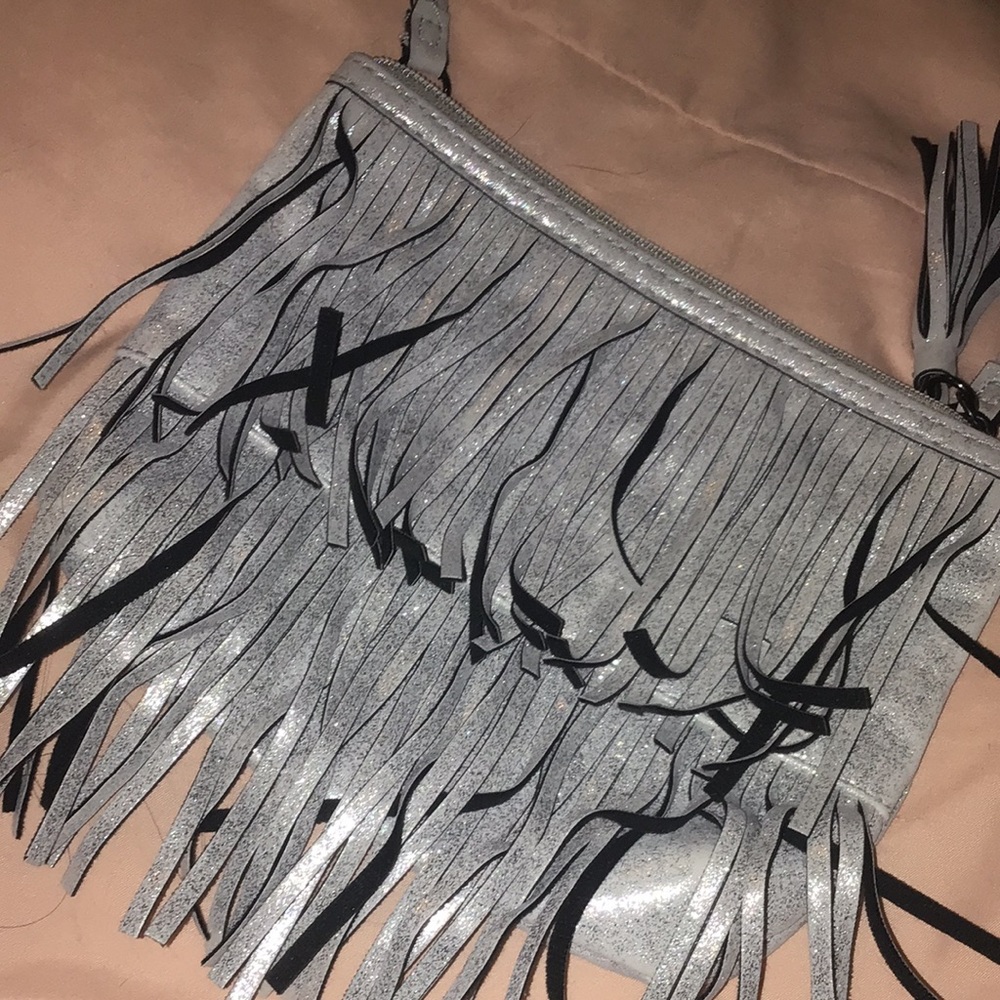 Sparkly small Silver bag